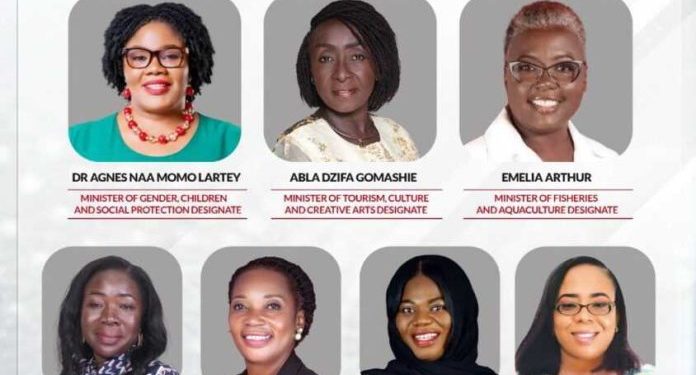 mahamas cabinet appointments showcase a push for gender inclusion in ghanaian governance