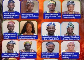 Manyoro Traditional Area Outdoors Youth Chiefs and Queen Mothers