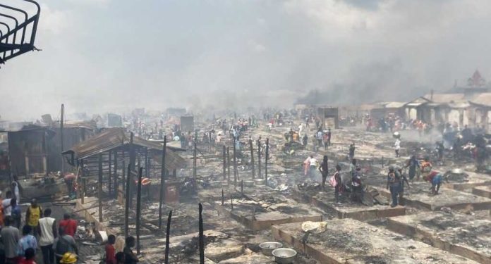 mp elect dr kingsley agyemang calls for government led reconstruction of kantamanto market after devastating fire
