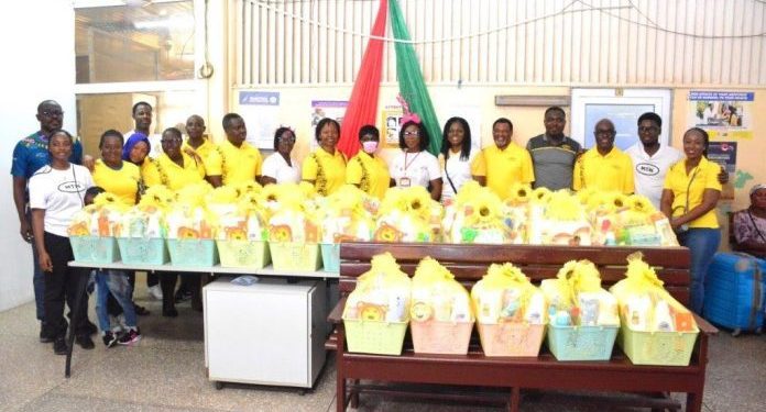 mtn ghana foundation gifts hampers to mothers and babies across ghana