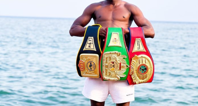 national welterweight champion sampson segbedzi issues bold warning to contenders come big with lucrative offers