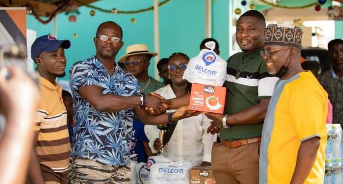 onua foundation and melcom care foundation donate essential food to childrens homes in accra