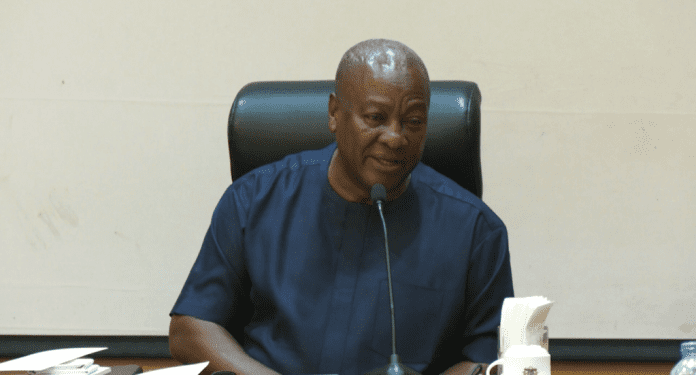 president mahama holds crucial talks with national house of chiefs on chieftaincy disputes