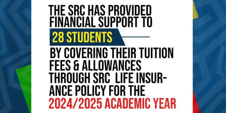 28 ucc students benefit from src life insurance