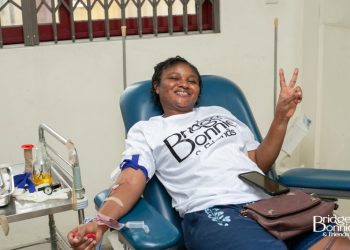 5th edition of the Bridget Bonnie and Friends Blood Donation held at National Blood Bank
