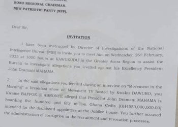 Abronye DC summoned by NIB over GH₵500m ‘hoarding’ allegation against Mahama