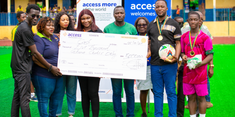 access bank promotes sports and education in koforidua