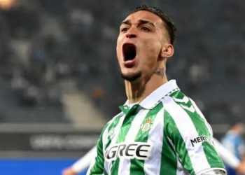Antony scored on European debut for Real Betis