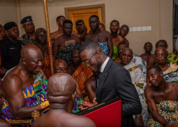 Asantehene commends Warrior King Watches for excellence in craftsmanship