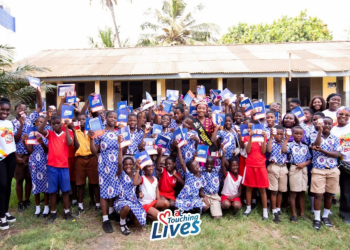 AT Touching Lives and GMB Queen Titiaka bring joy to basic school pupils