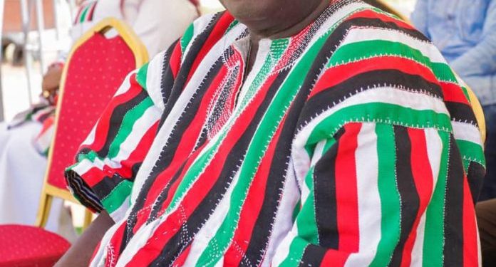 awutu senya east chairman congratulates gizela tetteh on her deputy ministerial appointment