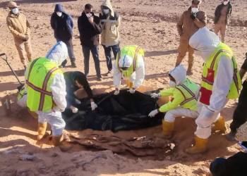 Bodies of 11 more migrants found in southeast Libya, security official says