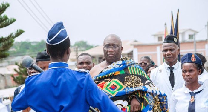 boys girls brigades ghana honors hon joe ghartey for his benevolence