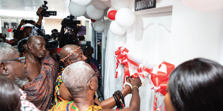 cbg commissions new laboratory and theatre at larteh health centre to boost healthcare
