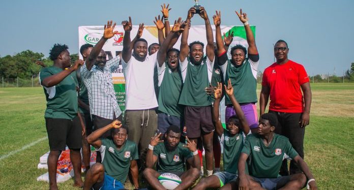 conquerors sporting club triumph at 2025 greater accra rugby sevens championship