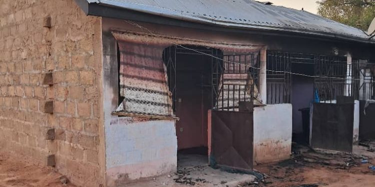 damongo fire razes 5 bedroom house husband and wife hospitalised