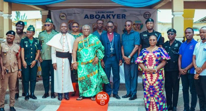 effutu traditional council launches aboakyer festival 2025 condemns vilification of mp afenyo markin