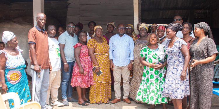 egyapa mercer embarks on thank you tour in sekondi urges constituents to support current mp