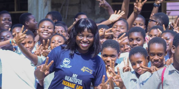 empowering girl child my beautiful teenage life initiative takes off in ablekuma north