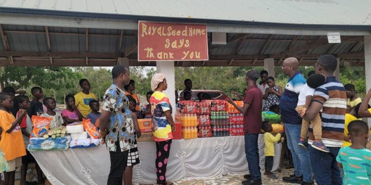 engineers charity foundation supports royal seed orphanage home in kasoa