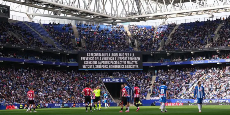 espanyol bilbao game halted over alleged racist abuse