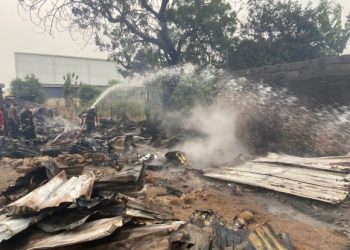 Four-month-old baby dies in Kissiman Junction slum fire