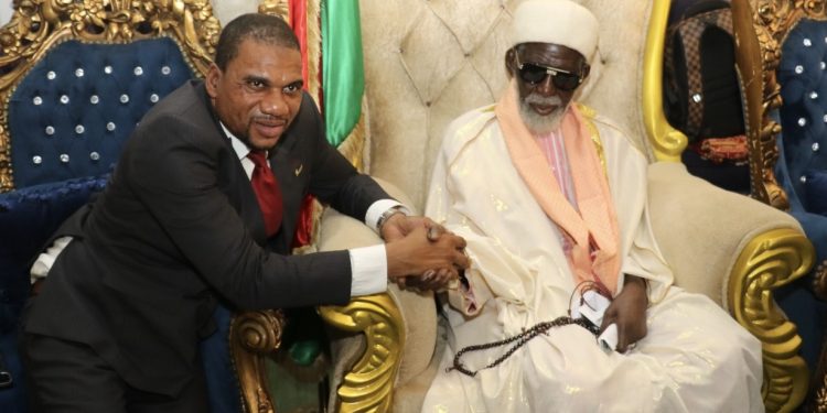 gcb bank md calls on chief imam