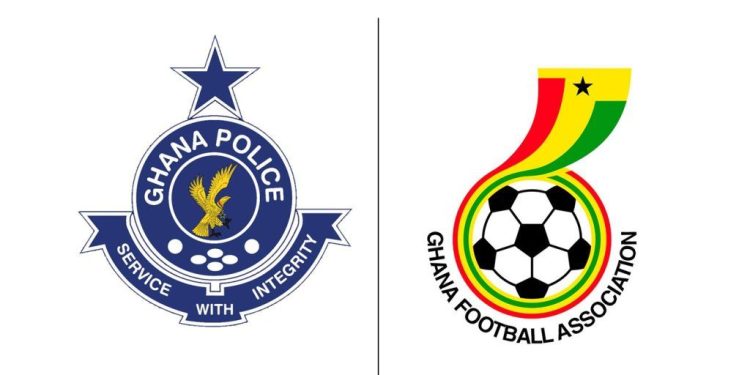 gfa ghana police collaborate on sports policing training