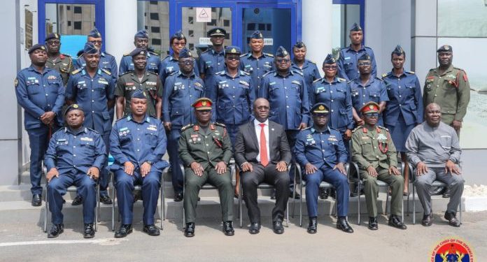 ghana armed forces pledge steadfast defence and development amid ministers burma camp tour