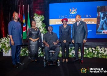 Ghana honours Namibia’s first President, Sam Nujoma