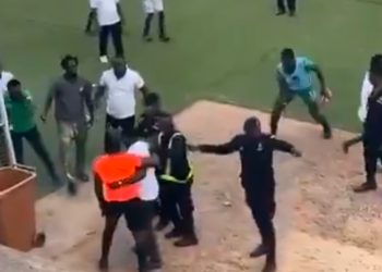Ghana Police Service to investigate attack on referee Morrison at Elmina Sharks game