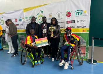 Ghana wins Bronze at 2025 ITF Wheelchair Tennis Africa Qualifiers