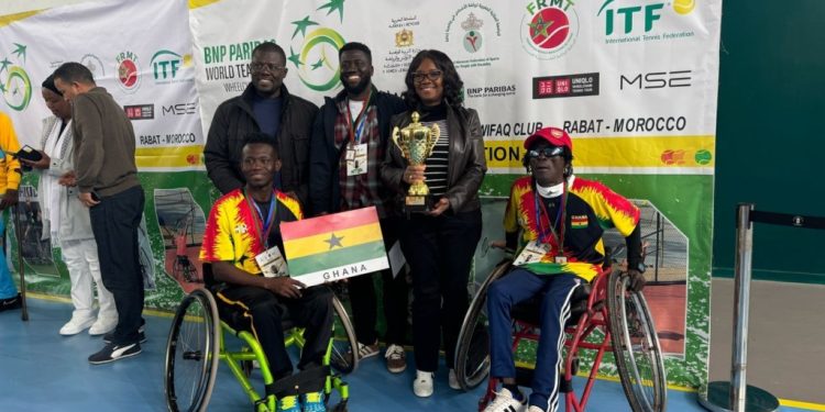 ghana wins bronze at 2025 itf wheelchair tennis africa qualifiers