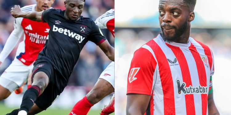 ghanaian players abroad kudus glitters against arsenal as inaki williams ends goal drought
