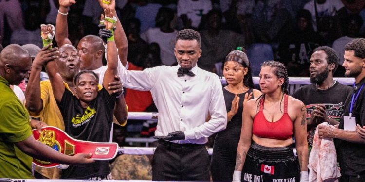 ghanas 1st female world boxing champion abigail quartey expects national recognition