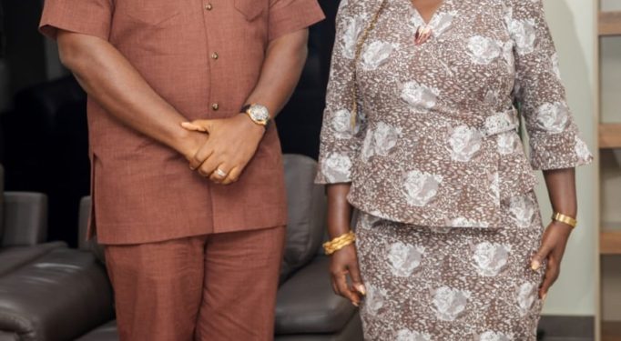 gipc ceo pays courtesy call on trade minister pledges to streamline ghanas investment promotion efforts