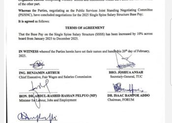 Gov’t increases base pay by 10% for public sector workers