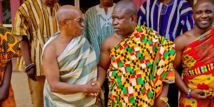 I will work with you – Gunu assures Volta Regional House of Chiefs 1 i will work with you gunu assures volta regional house of chiefs
