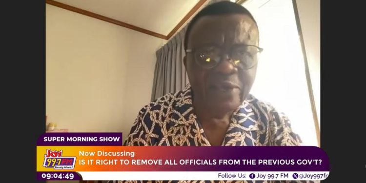 it doesnt make sense to change civil servants due to change of government prof baffour