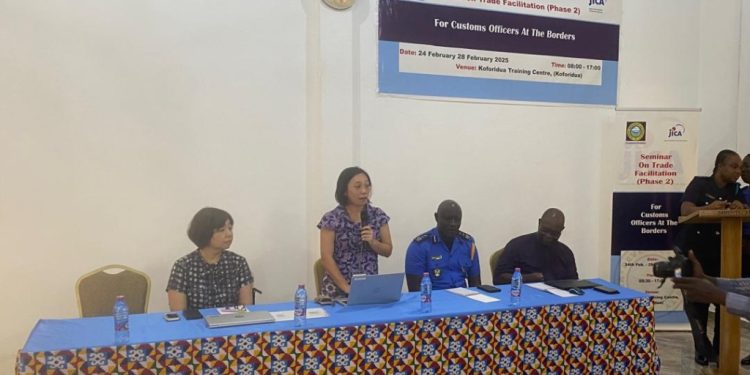 jica and gra train customs officers on trade agreements and facilitation at ghanas borders