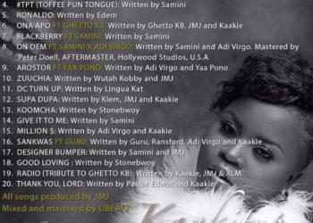 JMJ acknowledges songwriters who contributed to Kaakie’s music