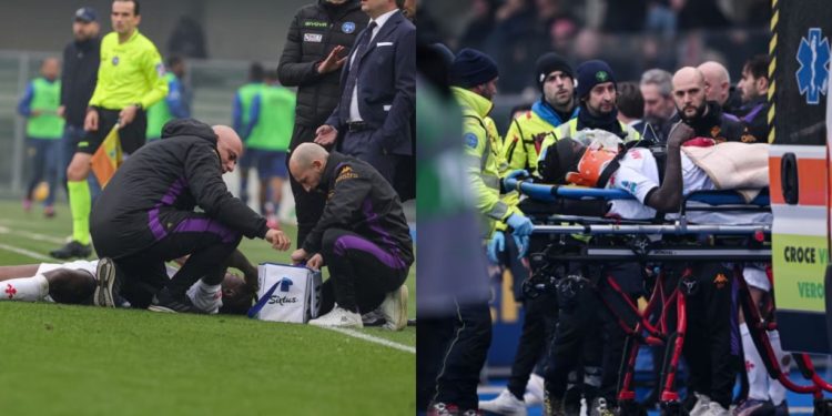 kean out of hospital after collapsing on pitch