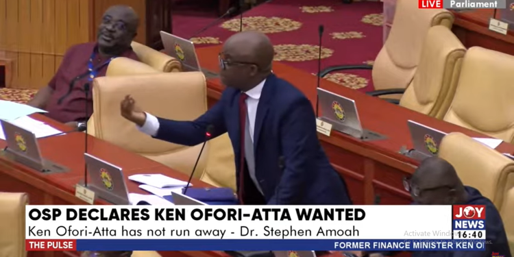 Ken Ofori-Atta hasn’t run away – Stephen Amoah 1 ken ofori atta hasnt run away stephen amoah