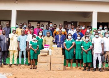Lambussie MP donates medical supplies to Lambussie Health Directorate to combat meningitis