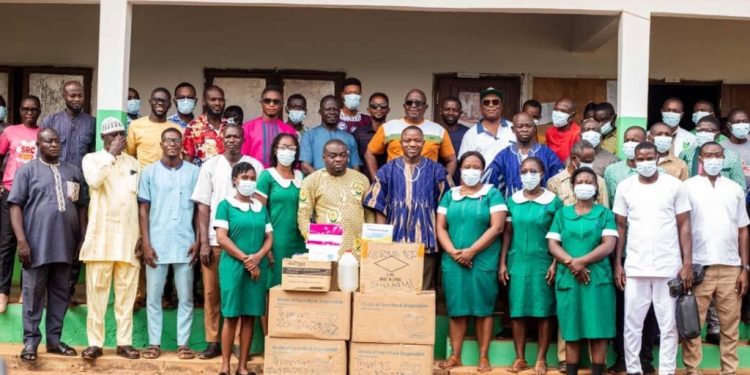 lambussie mp donates medical supplies to lambussie health directorate to combat meningitis