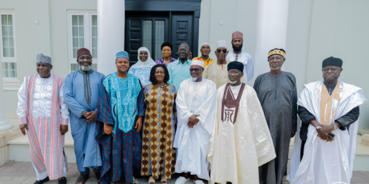 madina zongo chiefs pay courtesy call on veep