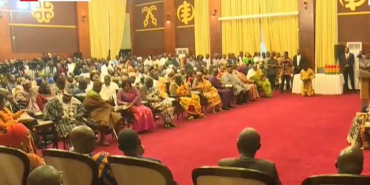 Mahama swears in Council of State members 1 mahama swears in council of state members