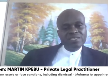 March 31 deadline for asset declaration is too far – Martin Kpebu