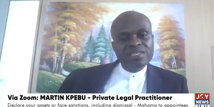 march 31 deadline for asset declaration is too far martin kpebu