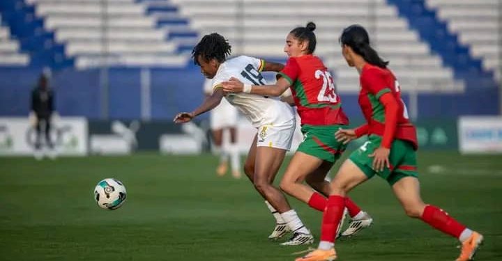 morocco struck late to beat ghanas black queens in friendly
